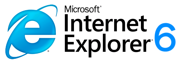 Logo d'Internet Explorer 6